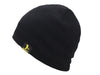 Deep purple Winter Whisperer Beanie, allergy-friendly cap made from soft acrylic materials.