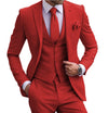 Elegant lilac suit on a model, showcasing its versatility for various occasions.