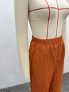 Detail of the stitching on the Chic Command Set, emphasizing its durable design.