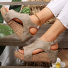 Stable wedge sandals for women with breathable design and true fit