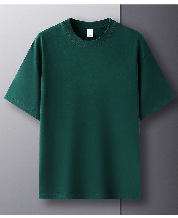 Classic crew neck cotton t-shirt for effortless style