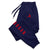 Printed sport pants offering warmth and breathability for outdoor autumn training