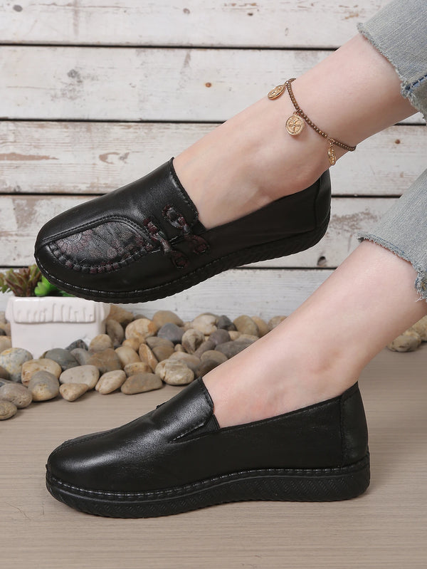 Versatile brown leather loafers combining professional style with casual comfort