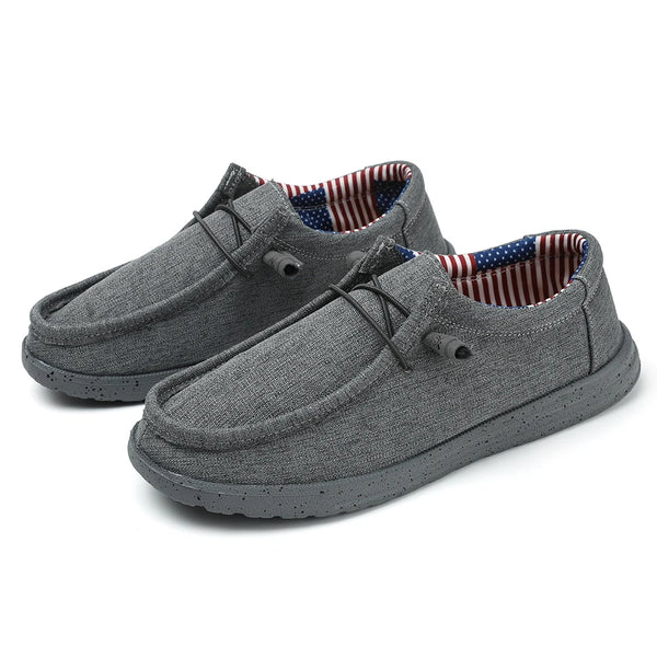 Comfortable loafers for men featuring breathable design and EVA cushioning