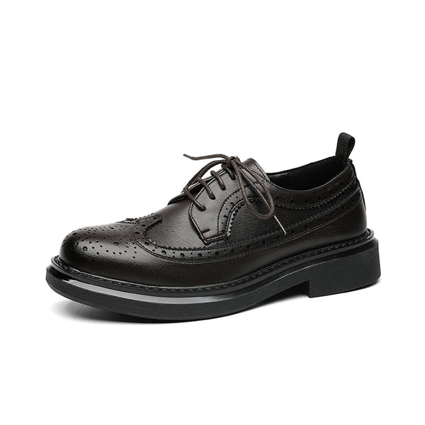 Classic Men's Patent Leather Oxford Dress Shoes