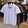 Classic polo shirt with pony embroidery detail, perfect for business casual and weekend wear