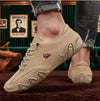 Classic men's ankle boots with waterproof protection, breathable design, and refined casual aesthetic
