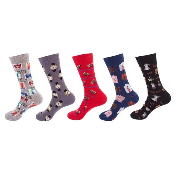 Casual stylish socks that add flair to any formal outfit.
