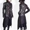 HKSH men's leather jacket, designed for both comfort and edgy street style.