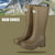Chic waterproof women's ankle rain boots with non-slip outsole, perfect for rainy days and outdoor events.