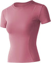 Short sleeve athletic shirt with expert knit design for complete freedom of movement