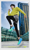 Lightweight comfort sneakers with advanced airflow and massage footbed technology