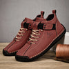 Artisan leather boots with long-lasting quality construction