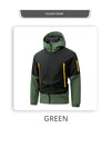 Men's hooded windproof jacket for outdoor sports, lightweight, breathable, and perfect for autumn and winter adventures.