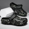 Versatile men's sandals combining cloud-like comfort with slip-resistant safety