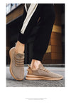 Mid-top athletic sneakers perfect for morning commutes and evening adventures