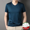 Soft silk whisper v-neck shirt for casual wear