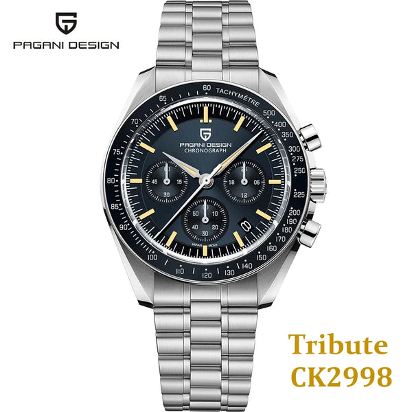 Moonwatch with a classic design suitable for any occasion.