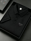 Men's easy-care polo shirt in durable stretch fabric