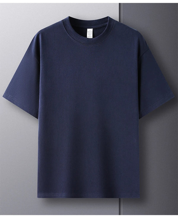 Comfortable 100% cotton solid color everyday t-shirt