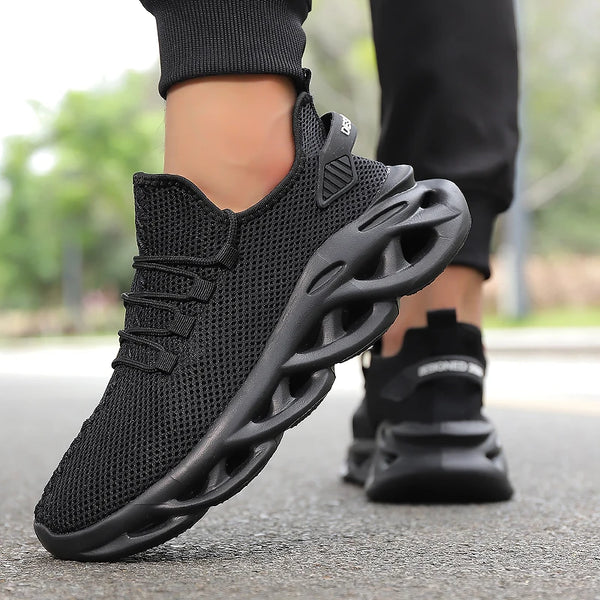 Men's lightweight EVA sneakers with mesh upper for superior airflow and comfort