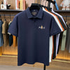 Cotton blend polo with classic embroidered pony logo and versatile styling options
