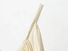 Elegant pleated V-neck camisole in silky polyester satin fabric