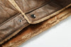 Premium men's suede leather winter jacket with turn-down collar, zipper closure, and regular fit for stylish warmth.
