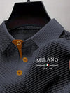 Everyday Ease polo shirt for men in breathable polyester-elastane fabric