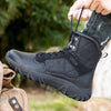 Stylish brown Trailblazer Boots with structured support for stability.