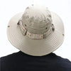 Adjustable band detail on Sunlit Serenity outdoor hat.