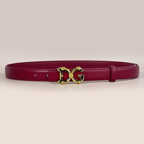 Chic Women's PU Belt for jeans, stylish accessory, durable and adjustable, perfect for casual and semi-formal outfits.