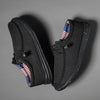 Casual slip-on loafers for men featuring breathable design and cotton lining