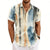 Bold striped casual shirt with vintage aesthetic and regular fit for everyday wear