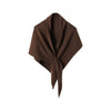 Elegant knitted scarf shawl in classic design for women.