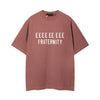 Trendy men's streetwear t-shirt with graphic print, breathable cotton, classic O-neck, and relaxed fit for urban fashion.