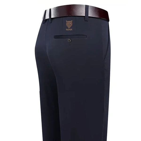 Lightweight elastic waist pants ideal for warm weather occasions