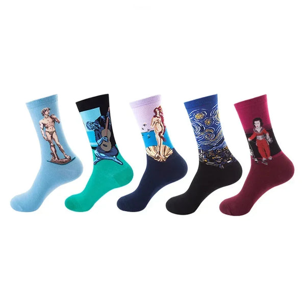Trendy socks that combine comfort and style for the fashionable man.