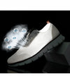 Men's mesh athletic shoes with above-ankle coverage and stability support