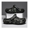 Men's comfort sandals featuring slip-on convenience and cushioned support