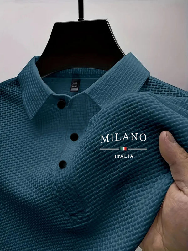 Breathable casual polo for men in modern classic design