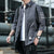 Harajuku-inspired men's casual shirt in solid color, lightweight polyester, perfect for urban fashion and versatile styling.