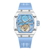Timeless Elegance watch displayed on a conference table, exuding confidence.