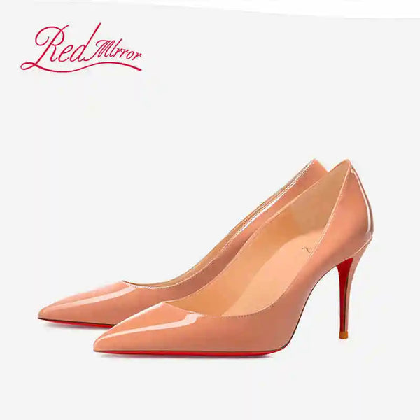 Classic pointed-toe stilettos with genuine leather and elegant styling