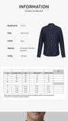 Trendy men's embroidered denim shirt with loose fit, unique design, and turn-down collar for stylish casual wear.