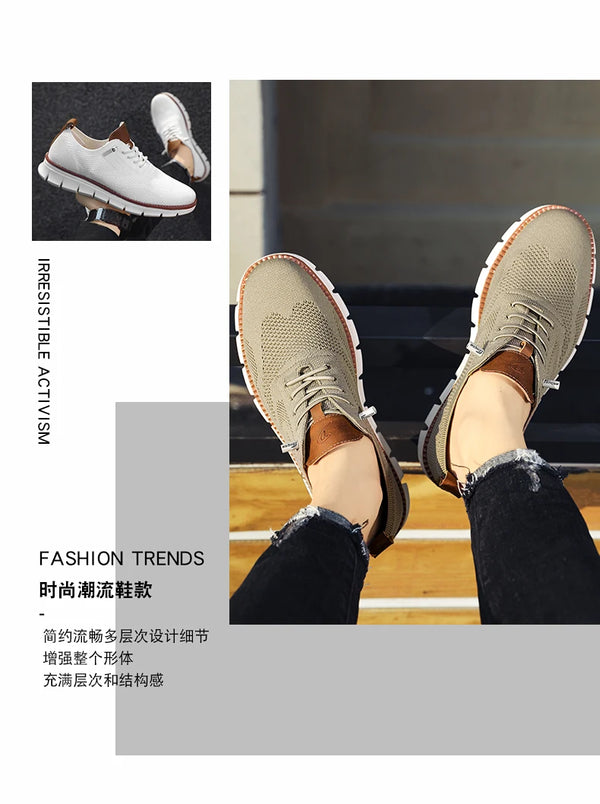 Versatile performance shoes combining breathability with slip-resistant grip