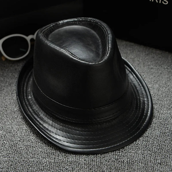Unisex retro bowler hat in a fashionable setting, perfect for all occasions.