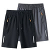 Quick-dry polyester shorts in multiple color options for summer