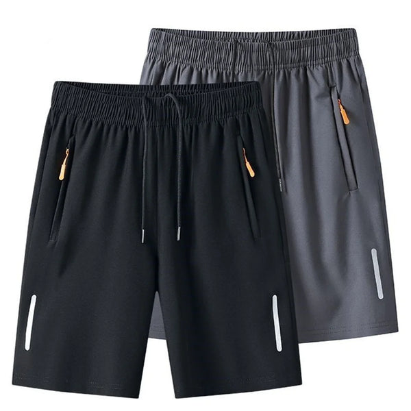 Quick-dry polyester shorts in multiple color options for summer
