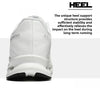 Versatile hiking footwear combining comfort, durability, and shock absorption